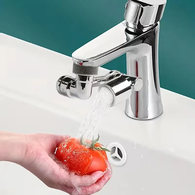 1440° Multi-Angle Faucet Arm – Metal Extension Spout