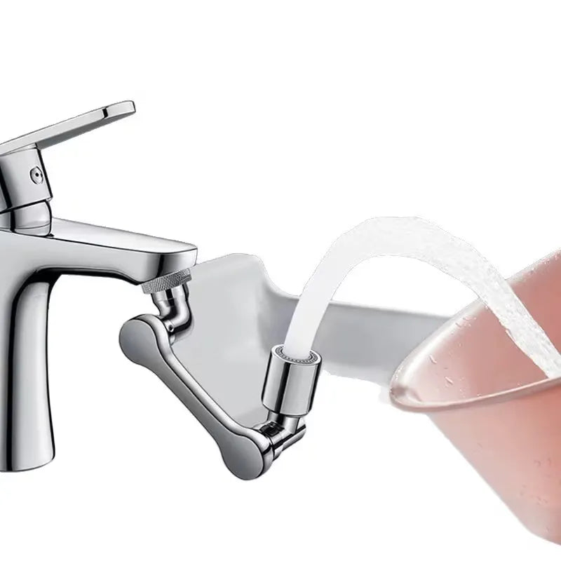 1440° Multi-Angle Faucet Arm – Metal Extension Spout