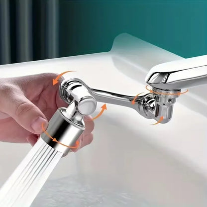 1440° Multi-Angle Faucet Arm – Metal Extension Spout