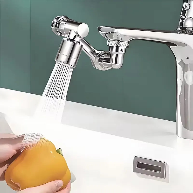 1440° Multi-Angle Faucet Arm – Metal Extension Spout