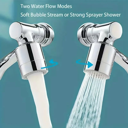 1440° Multi-Angle Faucet Arm – Metal Extension Spout