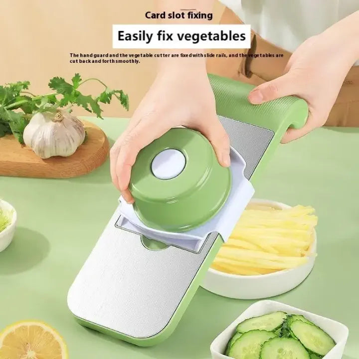 5-in-1 Manual Vegetable Cutter for Kitchen