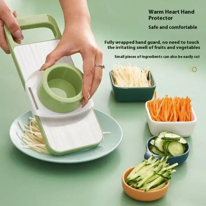 5-in-1 Manual Vegetable Cutter for Kitchen