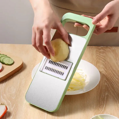 5-in-1 Manual Vegetable Cutter for Kitchen