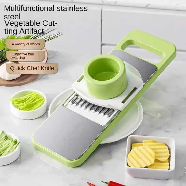 5-in-1 Manual Vegetable Cutter for Kitchen