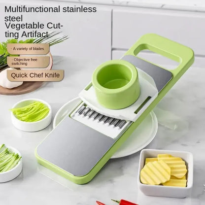 5-in-1 Manual Vegetable Cutter for Kitchen