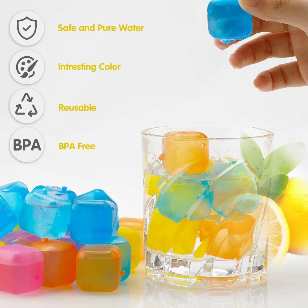 Reusable Ice Cubes – Long-Lasting Drink Chillers