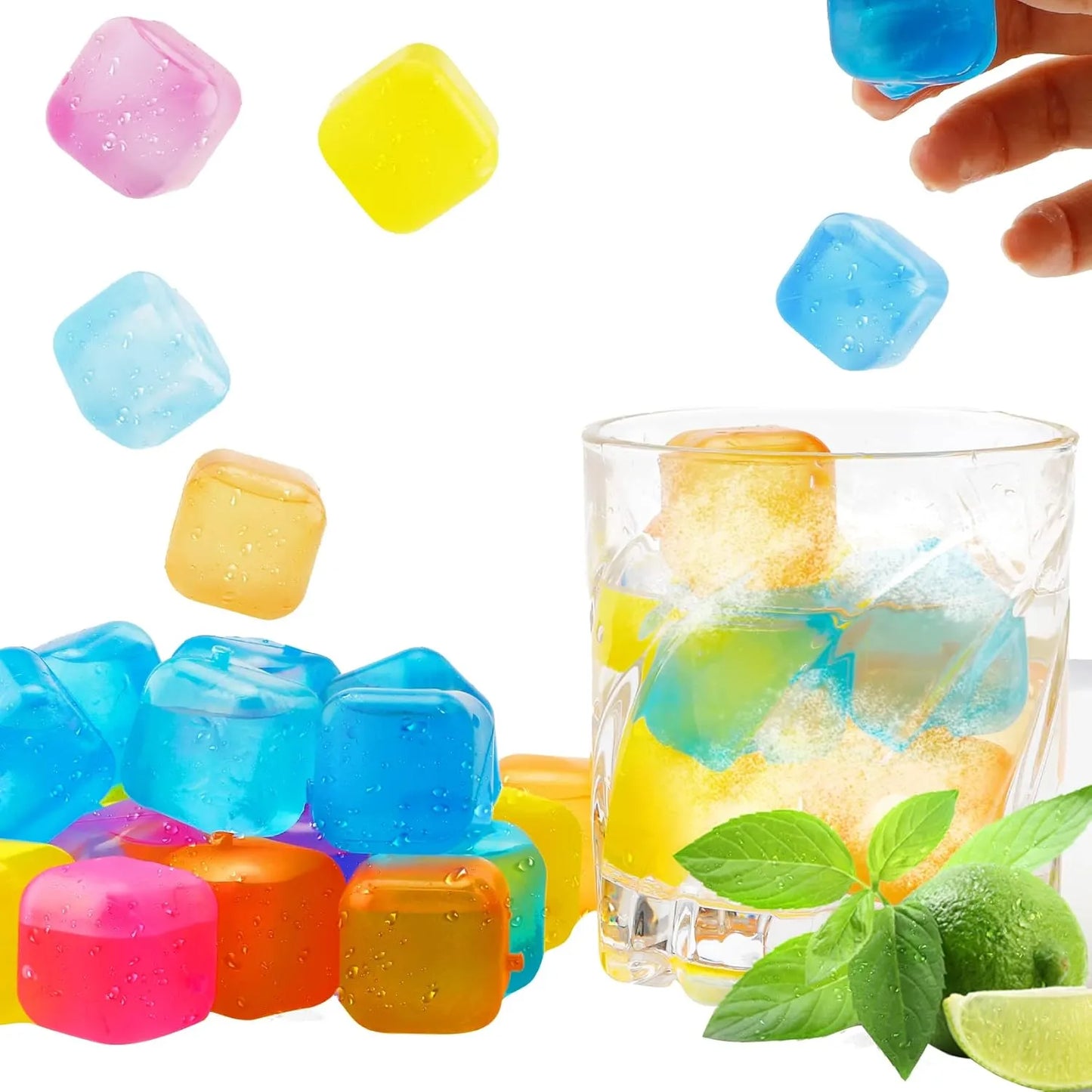Reusable Ice Cubes – Long-Lasting Drink Chillers