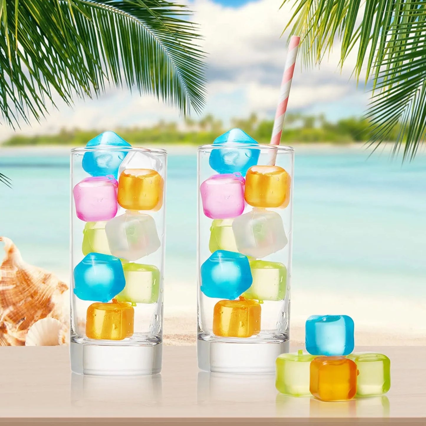 Reusable Ice Cubes – Long-Lasting Drink Chillers