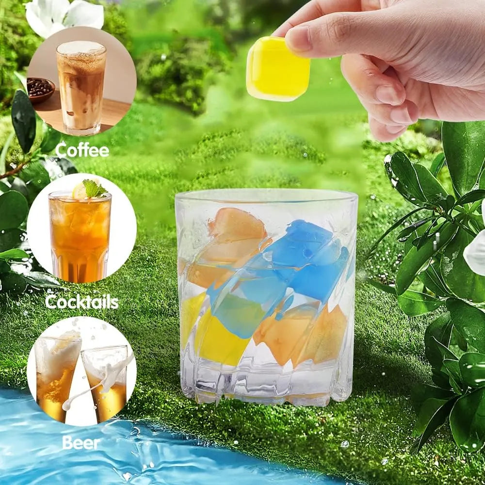 Reusable Ice Cubes – Long-Lasting Drink Chillers