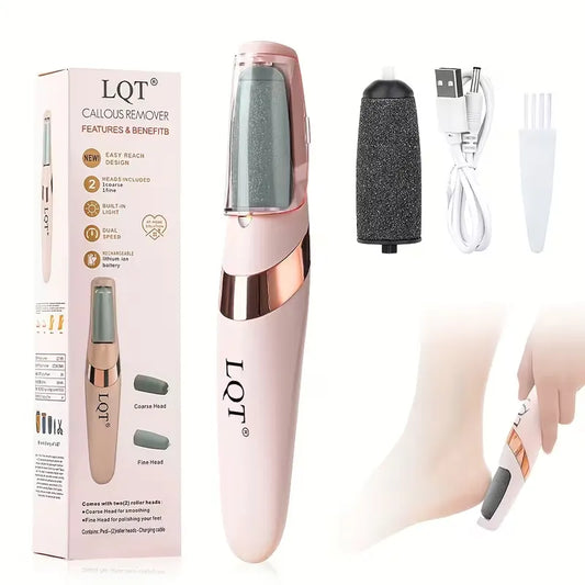 LQT Electric Callus Remover – Rechargeable Foot File Tool