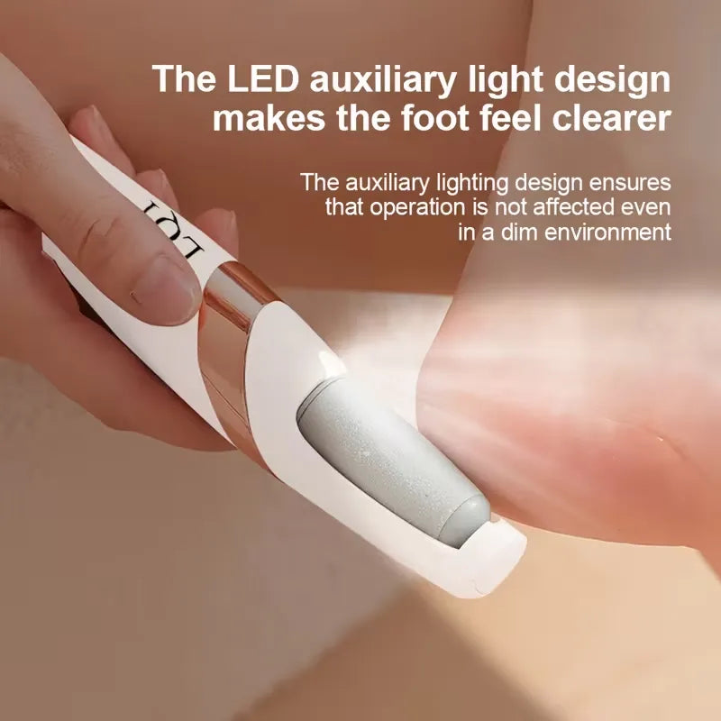 LQT Electric Callus Remover – Rechargeable Foot File Tool