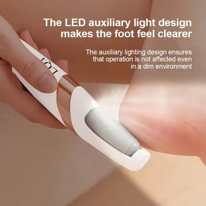 LQT Electric Callus Remover – Rechargeable Foot File Tool