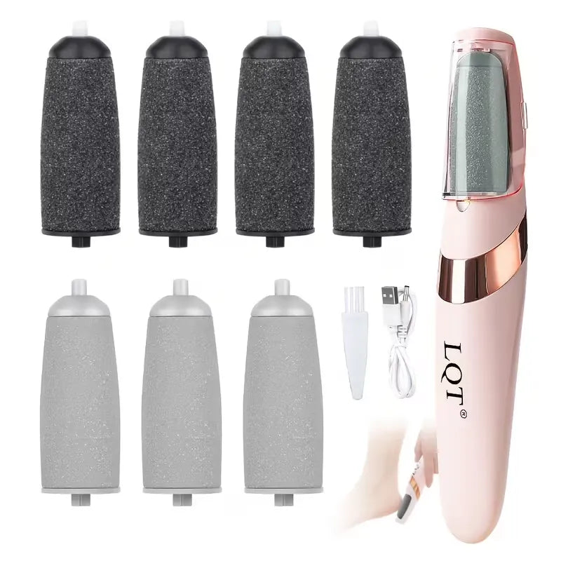 LQT Electric Callus Remover – Rechargeable Foot File Tool