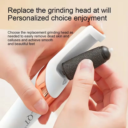 LQT Electric Callus Remover – Rechargeable Foot File Tool