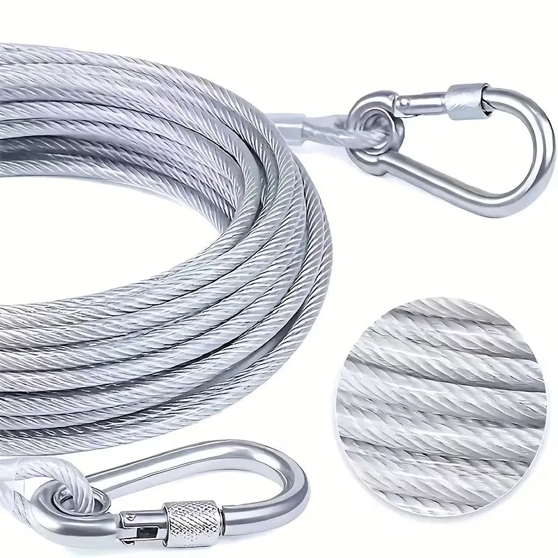 Multi-Purpose Steel Rope for Clothes & Outdoor Use