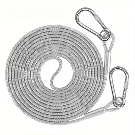 Multi-Purpose Steel Rope for Clothes & Outdoor Use