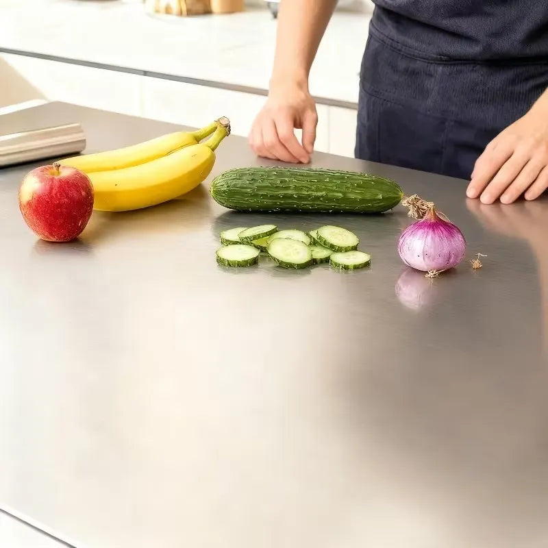 Premium Stainless Steel Kitchen Cutting Board