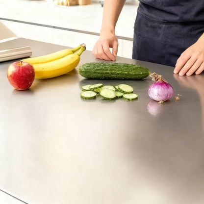 Premium Stainless Steel Kitchen Cutting Board