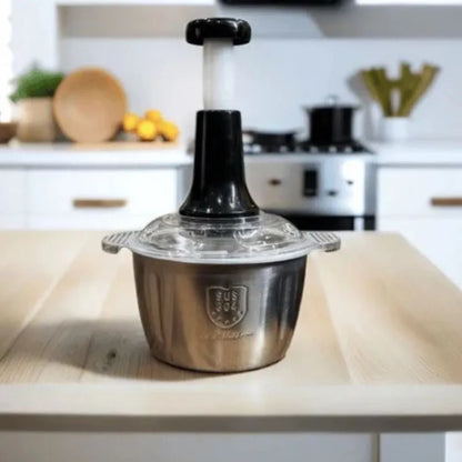 Stainless Steel Hand Push Food Chopper