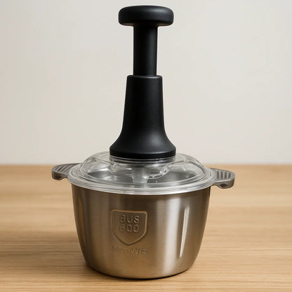 Stainless Steel Hand Push Food Chopper