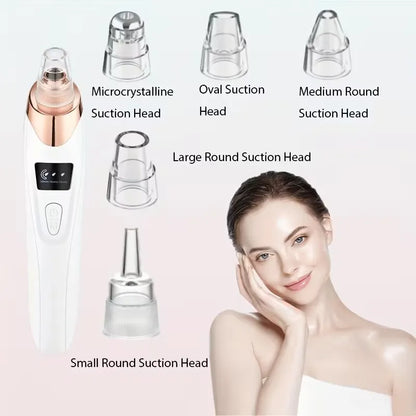 USB Rechargeable Blackhead Remover with 4 Modes