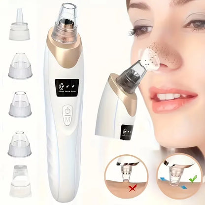USB Rechargeable Blackhead Remover with 4 Modes