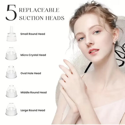 USB Rechargeable Blackhead Remover with 4 Modes
