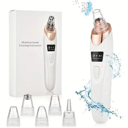 USB Rechargeable Blackhead Remover with 4 Modes